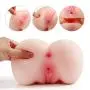 3D Realistic Artificial Toys for Male with 2 Entries Cup Soft Silicone Underwear, Lifelike Soft Silicone Dolls Mens Male Adult Toys,Men Best Gift Couples Silicone Toys,Lifelike Maiden Dòll，T-Shirt