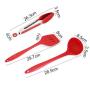 Utensil Sets - Silicone Spatula Turner, Slotted spoon, Ladle, Spoon, Spoon Spatula, Spooula, Spatula, Basting brush Silicone Kitchenware - by Eileen Ridler