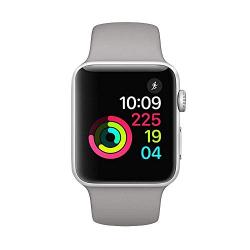NUKELOLO Sport Band Compatible with Apple Watch 38MM 40MM 42MM 44MM,Soft Silicone Replacement Strap Compatible for Apple Watch Series 5/4/3/2/1