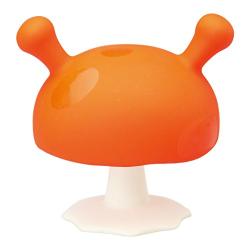 Safety 1st featuring Mombella Mimi Mushroom Teether, Orange, Small