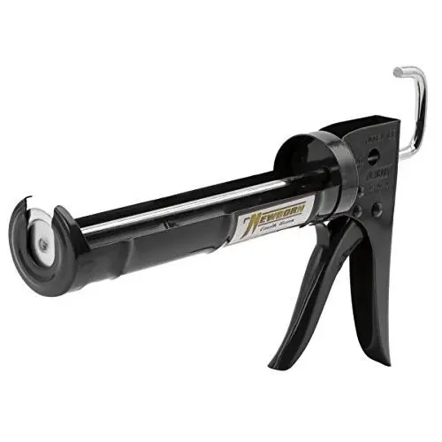 Newborn 188 Super Ratchet Rod Cradle Caulking Gun, 1/10 Gallon Cartridge, 6:1 Thrust Ratio