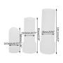 SQLang Cock Stretcher Silicone Sleeve Dick Clamping Kit For Penis Enlargement Replacement (Type C)