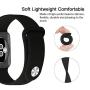 UPOLS Compatible with Apple Watch Band 38mm 42mm 40mm 44mm Sport Band, Silicone Sport Strap Replacement Bands Compatible for iWatch Series 5/4/3/2/1 S/M M/L