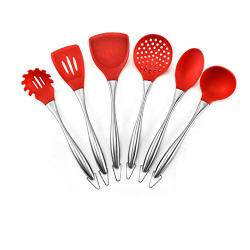 SKYyao Kitchen utensil set Silicone Kitchenware 6-piece set non-stick pot kitchen tools Cooking silicone Shovel scoop Silicone