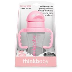 Thinkbaby Thinkster Bottle, Pink (9 ounce)