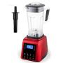 Automatic Digital Touchscreen 3Hp 2L Professional Blender Mixer Juicer High Power Food Processor Green Fruit Smoothies,Black Blades Tool,Au Plug