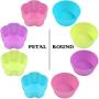 GREENRAIN Reusable Silicone Baking Cups, Muffin Baking Cups, Cup Cake Liners - 6 Shapes Pack of 24