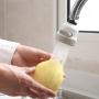 quysvnvqt Water Filter Kitchen Water-Saving Shower Filter Faucet Tap Water Valve Splash Regulator Tool for Home Kitchen - White + Beige