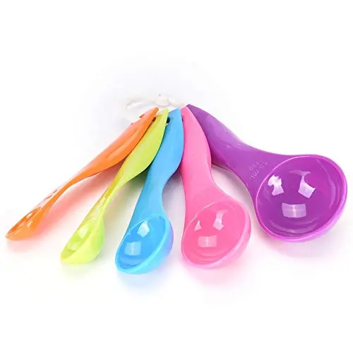 Kit Screwdriver - 5pcs Lovely Style Colourworks Measuring Spoons Spoon Cup Baking Utensil Set Kit 1ml 2.5ml 5ml 7.5ml - Screwdriver Measuring Spoons Seobean Underwear Kitchenware Silicon S