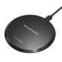 RAVPower Qi Certified Fast Wireless Charger, 5W for iPhone X XR XS Max, 10W for Galaxy S9+ Note 8, Compatible with All Qi-Enabled Phones (No Adapter) (Renewed)