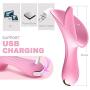 10 Vibration Modes USB Charged Tongue Lick 10 Mode Toy Female T-Controlled Stimulator