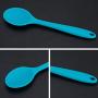 DishyKooker 27 6 cm Silicone Food Grade Silicone Kitchenware Spoon Silicone One More Dense Silicone Spoon Multi
