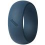 ThunderFit Silicone Wedding Ring for Men, Rubber Wedding Band - 8.7mm Wide