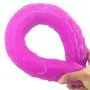 Happy and Healthy 18.1 inch Double Sided Big Toy Real Feel Soft Flexible Realistic Double Head Massages-Discreet Package