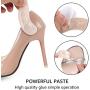 Urwalks Ball of Foot Cushions for High Heels, Non-Slip Comfortable Forefoot Pads Metatarsal Pads All Day Pain Relief, Toe Cushions for Forefoot - 2 Pairs (Black)