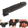 FDA Privacy 10.8 Inch Silicone Penile Condom ZSHBM Expander Expands Male Chastity Toys Lengthen Cock Sleeves Dick Socks Black Color