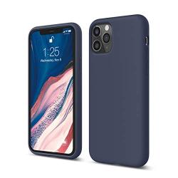 elago iPhone 11 Pro Silicone Case |Jean Indigo| - Premium Liquid Silicone, Raised Lip (Screen & Camera Protection), 3 Layer Structure, Full Body Protection, Flexible Bottom