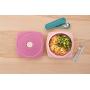 Maped Picnik Concept Adult Leakproof Lunch Plate, One Size, Tender Rose (870201)