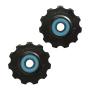 Tacx Teflon Derailleur Pulleys with Ceramic Bearings 11 Teeth - Shimano/Campagnolo