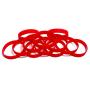 TheAwristocrat 1 Dozen Multi-Pack Blank Wristbands Bracelets Silicone Rubber - Select from a Variety of Colors