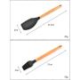 JunbosiKitchenware Silicone Kitchenware 9 Piece Set Kitchen Nonstick Cookware Shovel Kitchen Tool Shovel Spoon Kitchenware Set