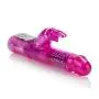 CalExotics Waterproof Jack Rabbit ? Rabbit Vibrator With Rotating Shaft ? Vibe Sex Toys for Couples ? Adult Clitoral & G Spot Massager ? Pink