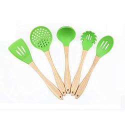 JunbosiKitchenware Silicone Spatula Nonstick Pan Spatula Silicone Kitchenware Set Cooking Pot Shovel High Temperature Silicone Kitchenware