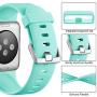 Haveda Sport Bands Compatible for Apple 4 Watch 40mm 44mm Series 4 Series 5, iWatch Bands 38mm 42mm Womens, Waterproof Wrist Band for iWatch, Apple Watch Series 3, Series 2/1 Man Small Large