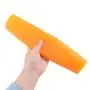 uxcell Silicone Kitchenware Rectangle Heat Resistant Teapot Cup Bowl Coaster Mat Pad Orange