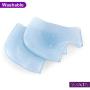 SMATIS Heel Cups, 2PCS Heel Cushion Gel Heel Protector for Plantar Fasciitis Achilles Tendonitis Bone Spur Aching Feet Relieve Pain