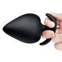 Silicone Anal Plug Butt Plugs 3Pcs Anal Pleasurable Sex Toy for Experienced Users and Beginners (Black)