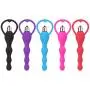 Knowwest New Waterproof Silicone ?màl Beads Massager B-ütt Plùg Sèx Products ?màl Six Toys