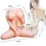 Lopoob 23-3D Lifelike Silicone P??kêt P???ey Adult Toys for Men Hands Free Pleasure (Flesh)