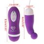 JINGMO- New Silicone Remote Control Vibrant?r E-gg for Women Adult Six Toy