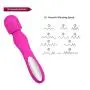 Waterproof Wand Massager with 30 Powerful Multi Speed Strong Vibration Patterns, Rechargeable Magic Body Electric Handheld Massager Stick for Muscle Aches and Sports Recovery