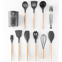 Silicone kitchenware set of 11 kitchen tools shovel scoop set