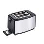 QIN.J.FANG-Kitchen stainless steel toaster 2 slice with Invisible grill,7-speed professional temperature control