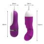 10 Frequency G Point Vibrating Egg Waterproof Soft Silicone Búllet V-ǐBrátor V-agǐnálne Ball Cl?T Stǐmulator Toy for Women