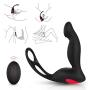 GDHGD Massager MenSex Electronic Therapeutic Massager for Men 9 Mode Muscle Relief Rechargeable for Relaxation Massaging with Vibrating Speed and Patterns