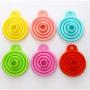 Kitchenware Random Color Feeding Of 10 Mini-silicone Folding And Telescopic Funnels Kitchen supplies