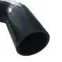 Ronteix Universal 45 Degree ID 2.5 Inch To 2 Inch 4-Ply Elbow Reducer Silicone Hose Coupler(63mm-51mm)