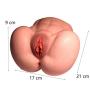 CRYPY 3D Realistic Silicone Torso Doles Toy for Men - Lifesize Love Doll dǐldo Massage Toy Sucking Toy climáx Toy