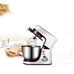 BINZHI Eggbeater Electric Household Desktop Commercial Automatic Eggbeater Fresh Milk Machine Electric Mixer Desktop 800W High Power Baking Tool - Black Kitchen gadget