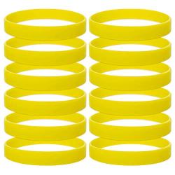 GOGO Wholesale Rubber Bracelets for Kids Silicone Wrist Bands for Events Rubber Bands Party Favors