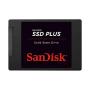 SanDisk SSD PLUS 120GB Internal SSD - SATA III 6 Gb/s, 2.5"/7mm, Up to 530 MB/s - SDSSDA-120G-G27