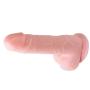 7&quot Realistic Penis Waterproof Soft Silicone Dildo Dong Cock with Veins Balls Adult Sex Toy for woman