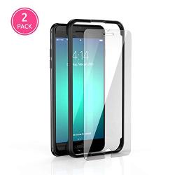 SMPL. Glass Screen Protector for Apple iPhone 7 Plus and iPhone 8 Plus, Tempered Glass Film, 2-Pack