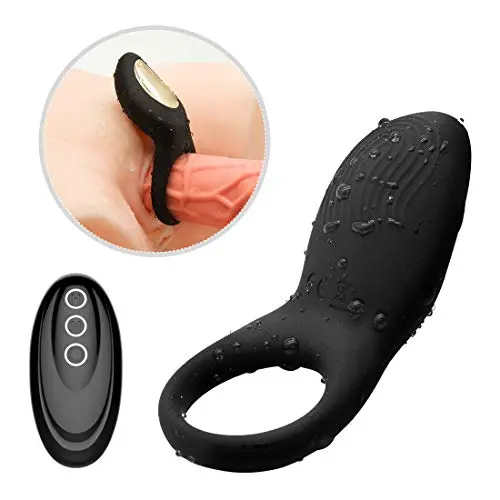 Vibrating Male Wand Massager Rechargeable Remote Control Back Neck Shoulder Relaxation Massaging with Multiple Men Vibrator Medical Grade Silicone Vibration Toy