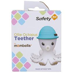 Safety 1st Featuring Mombella Ollie Octopus Teether, Blue, Small