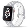 YC YANCH Compatible for Apple Watch Band 38mm 40mm 42mm 44mm,Soft Silicone Sport Band Replacement Wrist Strap Compatible for iWatch Apple Watch Series 4/3/2/1,Nike+,Sport,Edition, S/M M/L Size